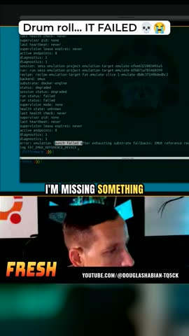 Delivered Short: an emulation failure being read out.